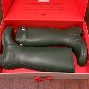 Hunter Boots Green
